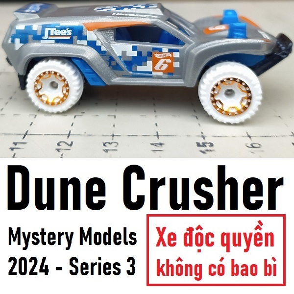 Mô hình xe địa hình off-road bán tải Hot Wheels Dune Crusher