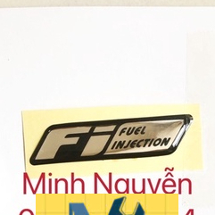 Tem fi dán đầu xe Satria/ Raider fi