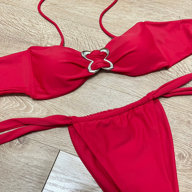 Bikini Jully 2 Mảnh Áo Cúp Ngực Mix Khoen Butterfly Khoen Bướm Cao Cấp - Mã BKN2 | BigBuy360 - bigbuy360.vn