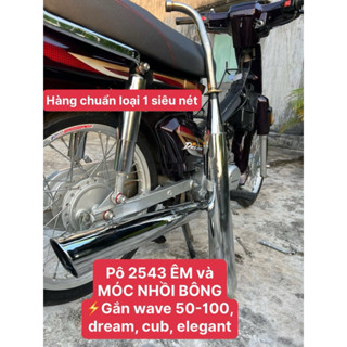  PÔ 2543 ÊM VÀ MÓC NHỒI BÔNG NỔ BAO LỰC GẮN WAVE 50_100 DREAM ,CUP ELEGANT 