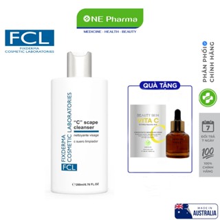 Sữa rửa mặt chống oxy hóa Fixderma FCL C Scape Cleanser 200ml