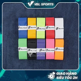  Quấn cán vợt Cầu lông - Pickleball Bumbee AS003  Lẻ  1 Lớp Nylon Dài 1m1 Bám tay hút mồ hôi. 