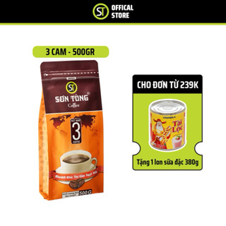 Cà Phê Sơn Tùng - Cà phê rang xay số 3 Cam - 500gr