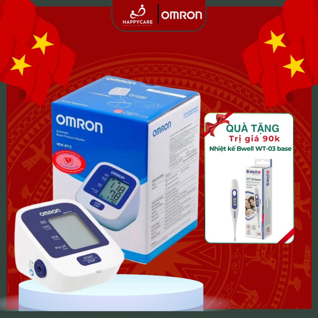 [OMRON] Máy Đo Huyết Áp Omron Hem-8712