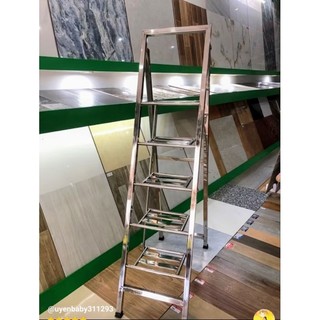 Thang Xếp gấp gọn Inox 100% - Đủ Phân Loại Bậc