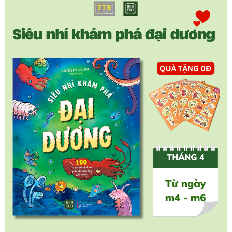 Sách - Siêu Nhí Khám Phá Đại Dương