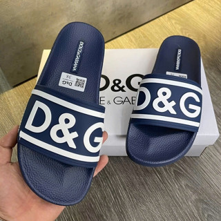 Dép Lê Nam Boy Phố DG Quai Cao Su - Dép Lê Quai Ngang DG Đế Đúc In Chữ Nổi