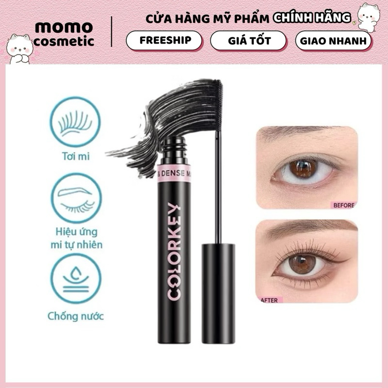 Mascara COLORKEY mi dài tơi tự nhiên
