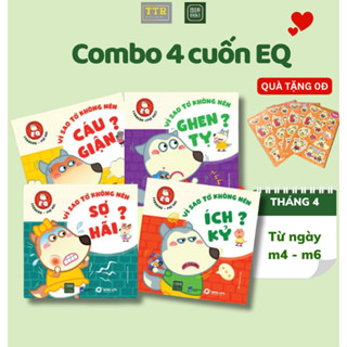 Sách - Combo 4 Cuốn Wolfoo EQ 