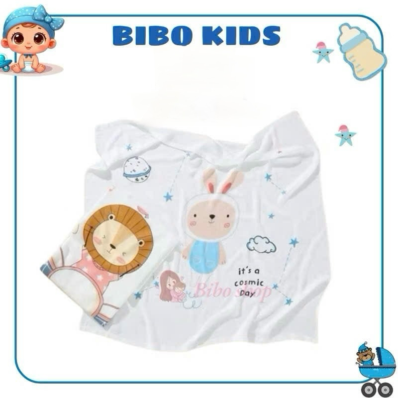 Chăn Sợi Tre Lụa siêu mềm mát cho bé mùa hè thu (1m1 x 1m2)
