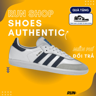 Giày Adidas Samba ADV "Cloud White" Shadow Navy GW3158 chính hãng cổ thấp cho nam nữ RUN SHOP