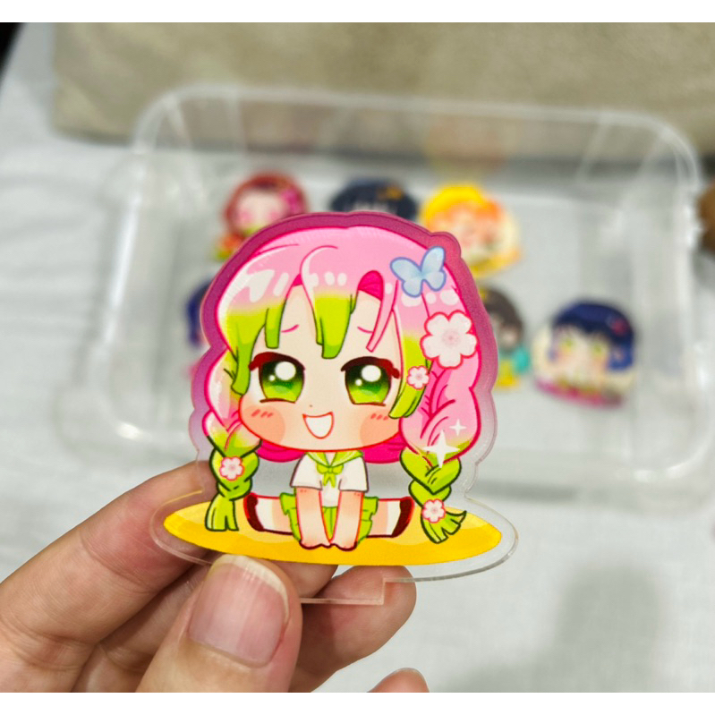 Standee Mica Chibi Thanh Gươm Diệt Quỷ – Nhân Vật Anime Hot – Decor Bàn Học by Capy.stu