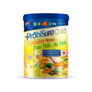 Sữa Nghệ Probisure Gold Curcumin Nano - Hỗ trợ cho tiêu hóa, dạ dày, tá tràng, ổn định huyết áp (Hộp 900g)