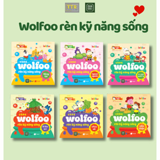  Sách - Combo 6 Cuốn cùng Wolfoo rèn kỹ năng sống 