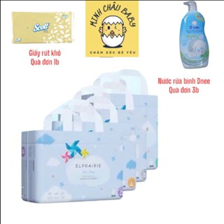 [HCM] Tã/Bỉm ELPRAIRIE nội địa Hàn Quốc đủ size S34/M30/L26 (dán), L34/XL30/XXL26 (quần)
