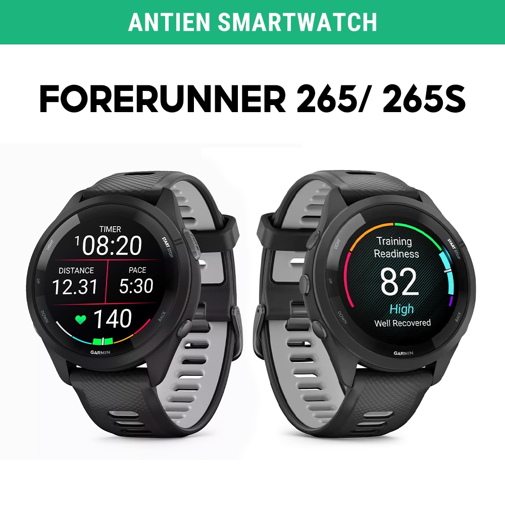 Đồng hồ thể thao thông minh Garmin Forerunner 265/Forerunner 265S Music, WiFi, GPS - Hàng Chính Hãng
