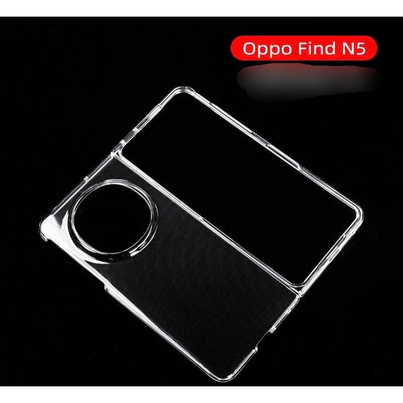 Ốp lưng trong suốt cho oppo Find N5 ốp trong cứng không ố vàng