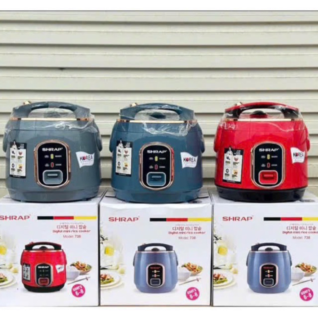(Tặng kèm giá hấp) Nồi Cơm Điện SHAHP dung tích 1L, 1.2L, 1.8L, 2.2L. Nồi Cơm Điện Cao Cấp Dành cho 3-6 Người