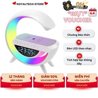 Loa bluetooth chữ G tích hợp đèn ngủ cùng sạc cực kì tiện lợi và thông minh,loa không dây nghe nhạc hay âm thanh ch