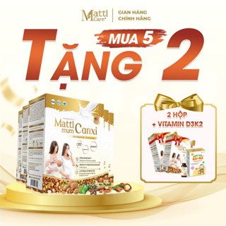 Sữa bầu Matti Mum Canxi  thuần chay từ đạm thực vật