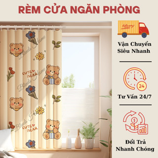 Rèm cửa sổ móc treo Rido, rèm phòng trọ Blinds Home, trang trí tiện lợi đẹp mắt