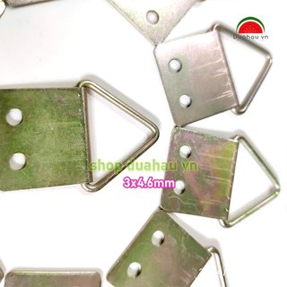 [100 cái] Móc treo 2 lỗ loại 1- Size Lớn - Vàng 7 màu