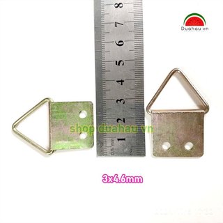 [100 cái] Móc treo 2 lỗ loại 1- Size Lớn - Vàng 7 màu