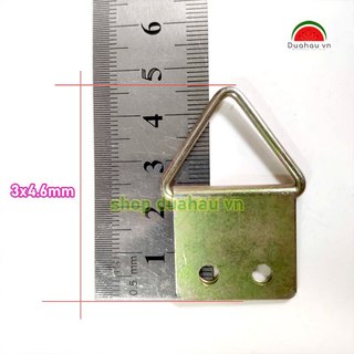 [100 cái] Móc treo 2 lỗ loại 1- Size Lớn - Vàng 7 màu