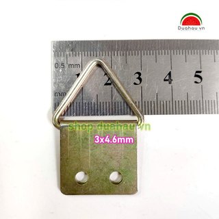 [100 cái] Móc treo 2 lỗ loại 1- Size Lớn - Vàng 7 màu