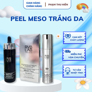  Serum Peel MESO FILL & Chống Nắng Meso Cải Thiện Nếp Nhăn Làm Sáng Và Dịu Da Phạm Thu Hiền 