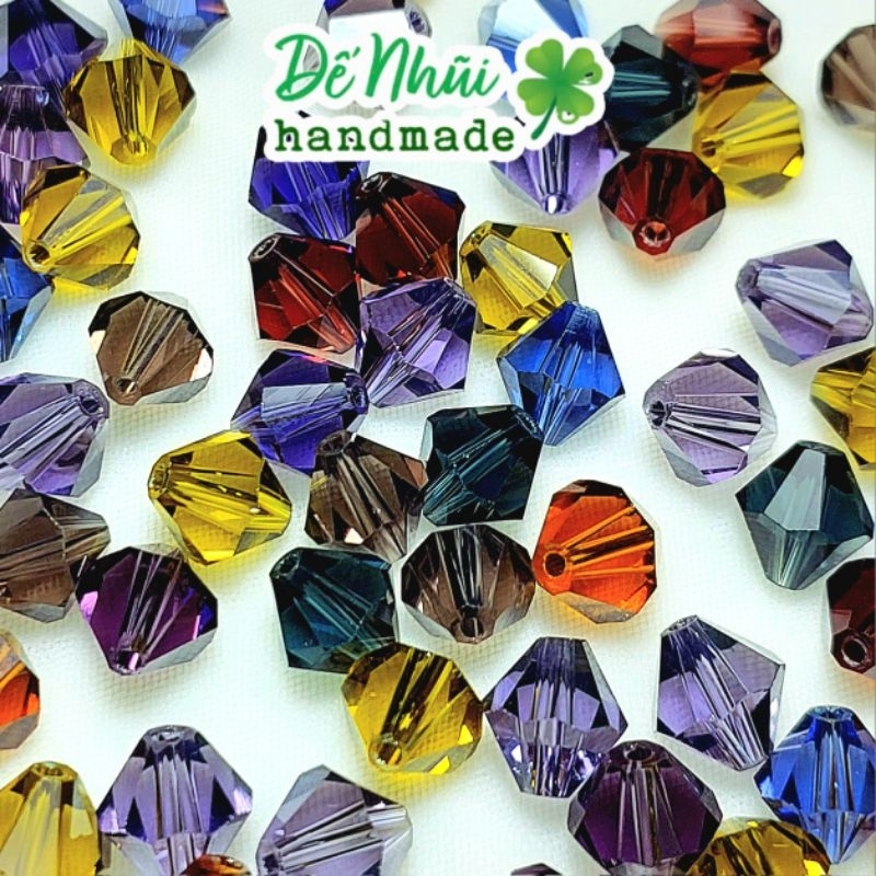 Viên Pha Lê💎Hinh Thoi 10mm 🦗denhuihandmade🦗
