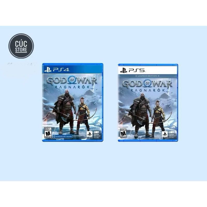 Đĩa chơi game PS4/ PS5: God of War Ragnarok