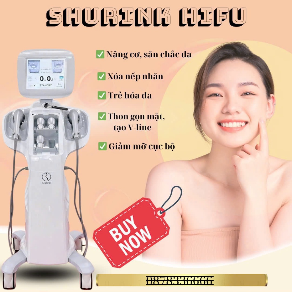 Máy Hifu Shurink – Máy Nâng Cơ Hifu 7D