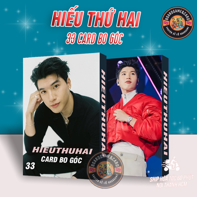 Ảnh HIẾU THỨ HAI Anh Trai Say Hi 33 Tấm Ảnh Có Chữ Ký - Card Anh Trai Say Hi Photocard Hình Ảnh Sắc 