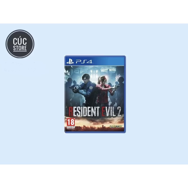 Đĩa chơi game PS4: Resident Evil 2 Remake