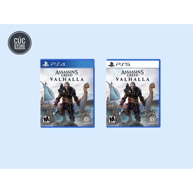 Đĩa chơi game PS4/PS5: Assassin’s Creed Valhalla