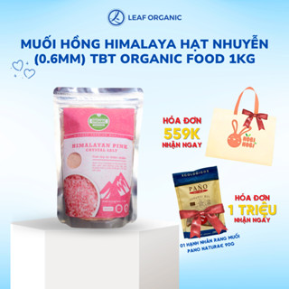 Muối hồng Himalaya hạt nhuyễn (0.6mm) TBT Organic Food - HÀNG CÓ SẴN