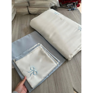 ⚡️FLASHSALE✨SET CHĂN CHẦN GA GỐI PHI LỤA COTTON Full màu
