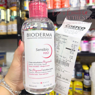Nước tẩy trang Bioderma Sensibio + Sebium H2O, sạch sâu, dịu nhẹ an toàn cho da nhạy cảm
