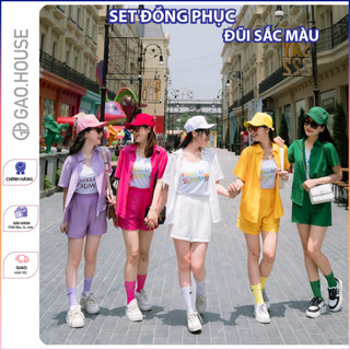 ( Áo sơ mi, quần đũi, áo 2 dây) Gạo House, vải lụa Tussha dành áo đi biển,áo nhóm, áo đồng phục Hot.