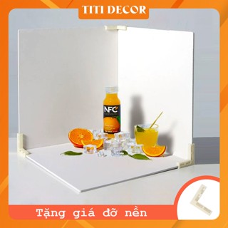 Phông Nền Chụp Ảnh Trắng 60x60cm TiTi Decor, Background, Phông Chụp Hình Sản Phẩm