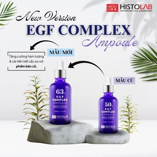 Tinh Chất Chống Lão Hoá Cao Cấp HISTOLAB EGF Complex Ampolue 63% Serum Trẻ Hoá Da, Dưỡng Da 50ml
