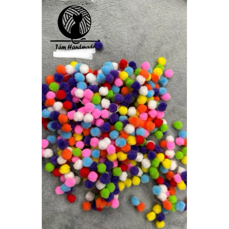 Hạt pompom trang trí (10mm)