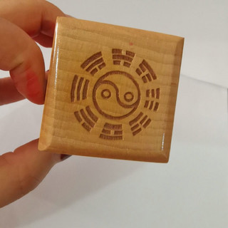Con dấu , ấn Ngọc hoàng bằng gỗ