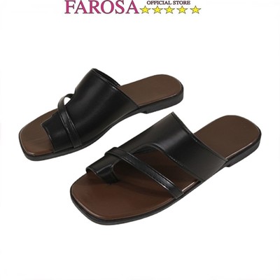 Dép xỏ ngón trending thời trang FAROSA - TH117 dép kẹp nữ quai cách điệu phong cách hàn quốc