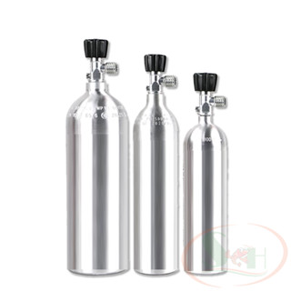 Vỏ co2 nhôm Taiwan Aqua Classic OEM 1L / 2L / 4L rỗng khí bể thủy sinh cá tép cảnh