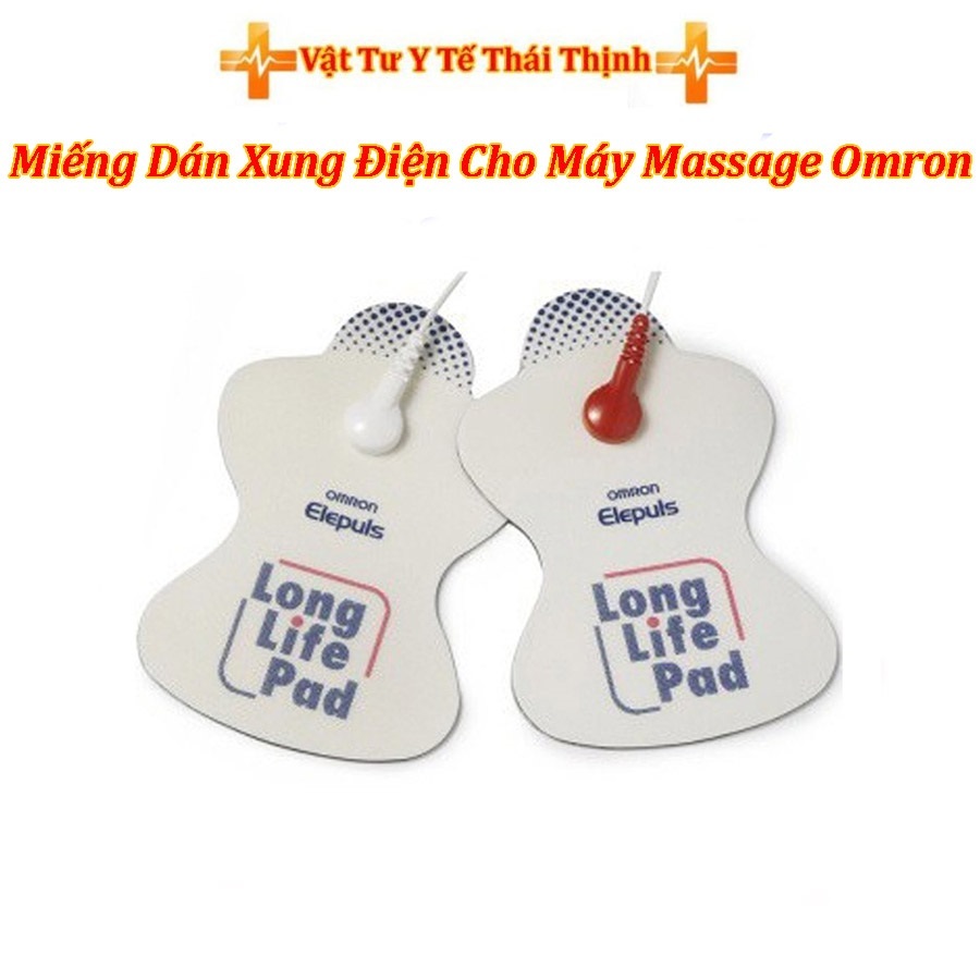 Miếng Dán Máy Massage Điện Xung Omron 2 Miếng Dán