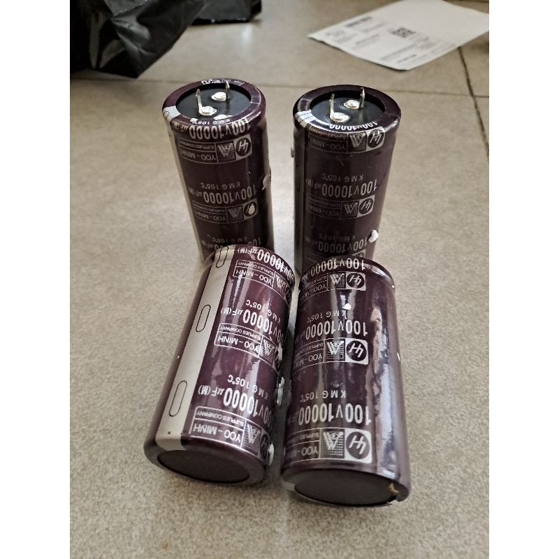 2 Tụ lọc nguồn 10000uf 100v