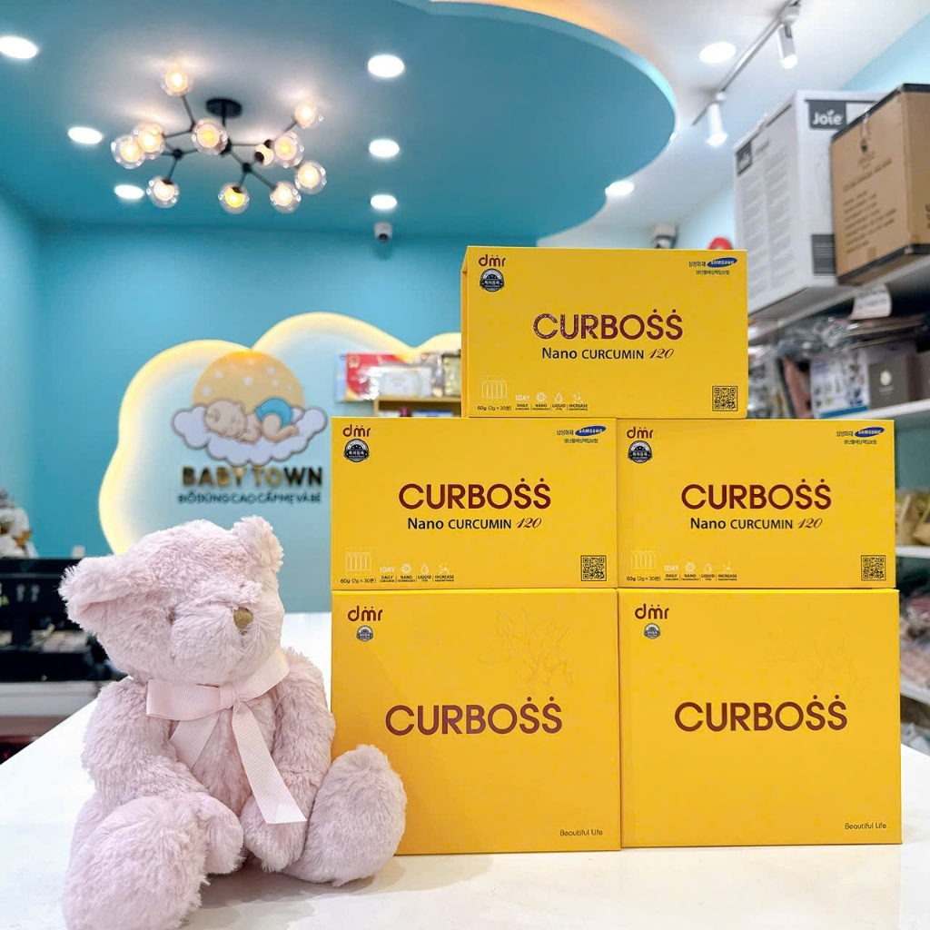 TINH CHẤT NGHỆ NANO CURBOSS 100 TÉP PHIÊN BẢN MỚI NHẤT -100 TÉP HÀN QUỐC