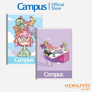 Vở kẻ ngang có chấm Campus Cartoon B5 120 trang chính hãng